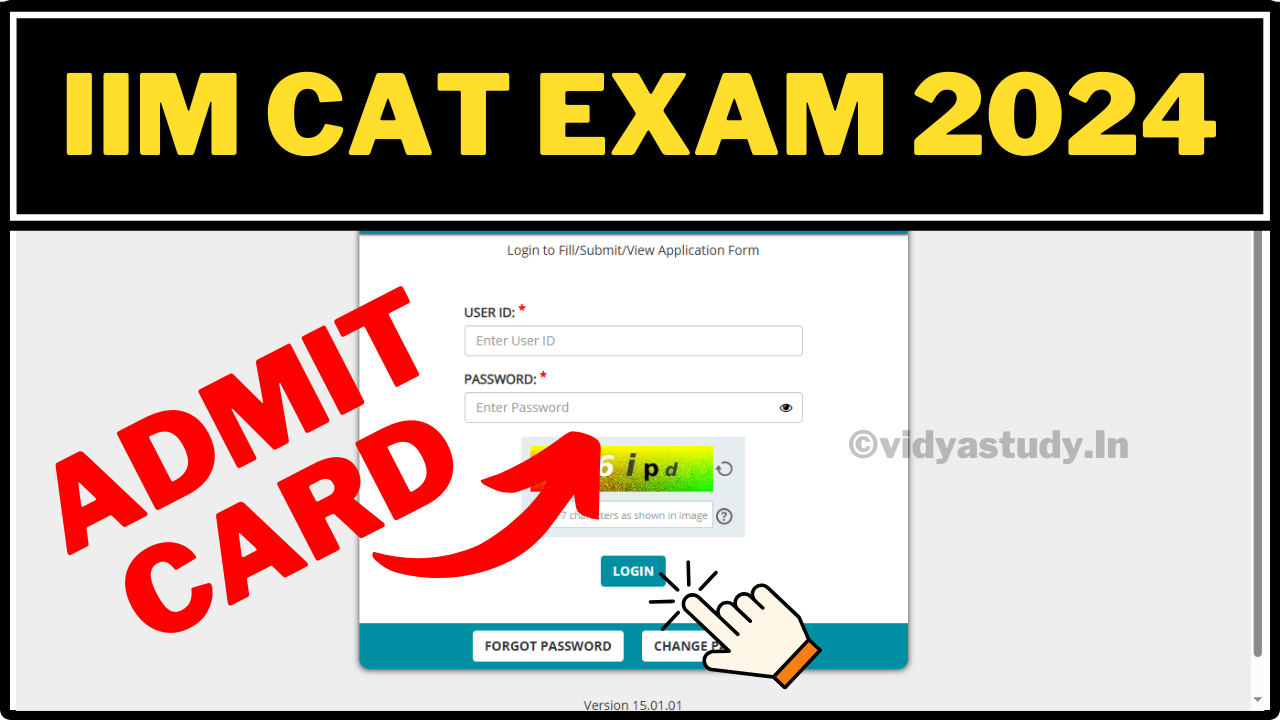 IIM CAT 2024 Admit Card